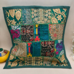 Dark Green Cushion Cover Set of 5 (16 x 16 inches) - Image 3
