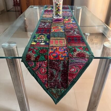 Dark Green Table Runner