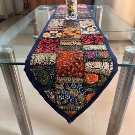 Navy Blue Table Runner