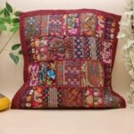 Multi Color Cushion Cover Set of 5 (16 x 16 inches) - Image 4