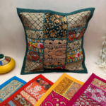 Small Multi Color Cushion Cover Set of 5 (12 x 12 inches)