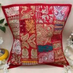 Multi Color Cushion Cover Set of 5 (16 x 16 inches) - Image 2