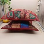 Rangoli Bliss Cushion Cover Set of 2 (16 x 16 in)