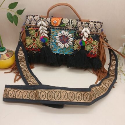 Boho Leher Banjara Bag