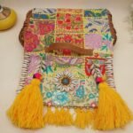 Kesariya Rang Banjara Bag - Image 4