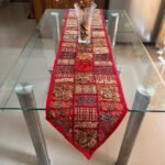 Red V Table Runner