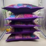 Purple Cushion Cover Set of 5 (16 x 16 inches)