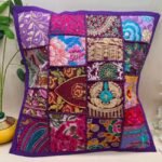 Purple Cushion Cover Set of 5 (16 x 16 inches) - Image 4