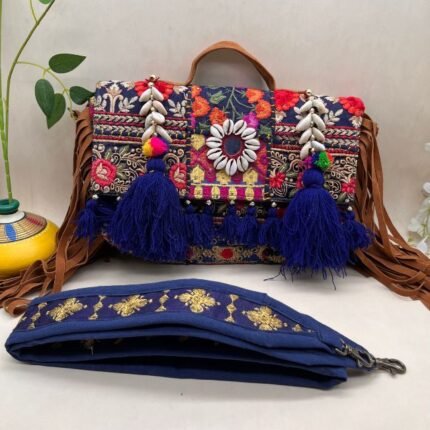 Leheriya Chamak Banjara Bag