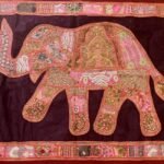 Elegant Elephant Wall Piece - Image 2