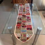 Ivory V Shape Table Runner Medium - Image 3