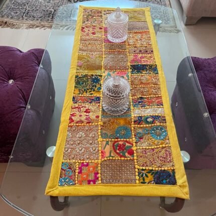 Lemon Yellow Small Table Runner