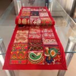 Red Table Runner and 4 Mats Set - Image 5