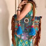Tote Firozi Pataka Banjara Bag