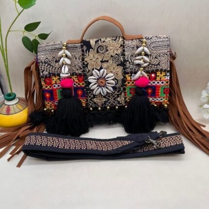 Zari Aangan Banjara Bag