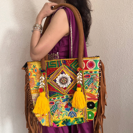 Tote Yellow Zameen Banjara Bag
