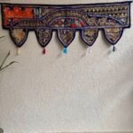 Blue Bandhanwar Khambadiya Design Toran