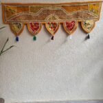 Yellow Bandhanwar Khambadiya Design Toran