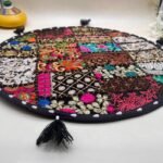 Black Round Table Mat - Image 2