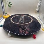 Khambadiya Darbar Daira Round Cushion Cover 22 x 22 Inch - Image 2