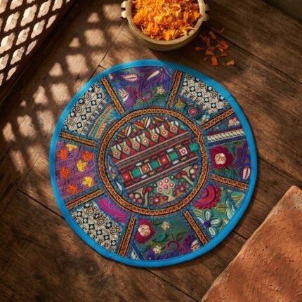 Firozi Round Table Mat