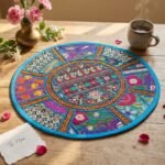Firozi Round Table Mat - Image 2