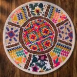 Ivory Round Table Mat - Image 2