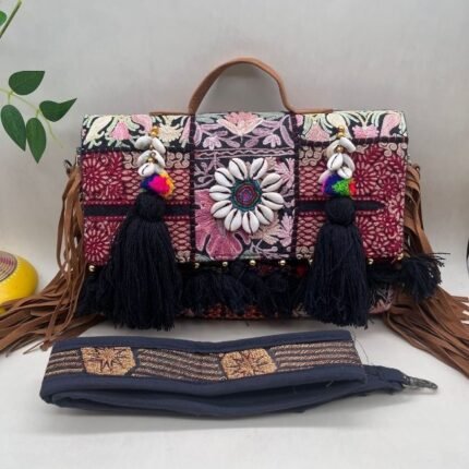Leheriya Loom Banjara Bag