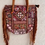 Tote Maroon Banjara Bag - Image 5