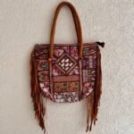 Tote Maroon Banjara Bag - Image 4