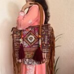 Tote Maroon Banjara Bag