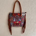 Tote Navy Blue Banjara Bag - Image 5