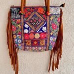Tote Navy Blue Banjara Bag - Image 4
