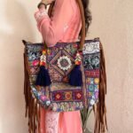 Tote Navy Blue Banjara Bag