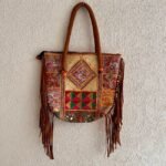 Tote Orange Banjara Bag - Image 4