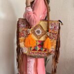 Tote Orange Banjara Bag