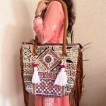 Tote White Banjara Bag