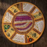 Yellow Round Table Mat - Image 2