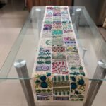 Ivory Green Table Runner and 6 Mats Set - Image 5