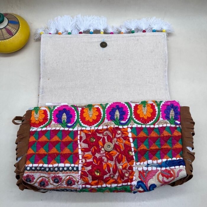 Gulnaar Patch Banjara Bag - Image 5