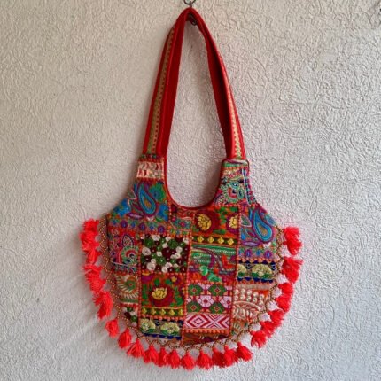 Kalash Komal Orange Matka Banjara Bag