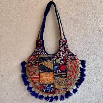 Matki Masti Blue Matka Banjara Bag