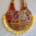 Rangrez Gagri Yellow Matka Banjara Bag - Image 3