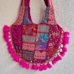 Rangoli Magenta Matka Banjara Bag - Image 2