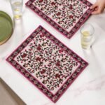 Gulabi Belvatika Dining Placemats (Set of 6) - Image 3