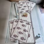 Gulnaar Paisley Dining Collection (Table Runner and 6 Mats)