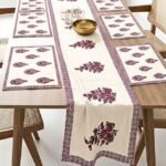 Gulnaar Paisley Dining Collection (Table Runner and 6 Mats)