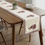 Gulnaar Paisley Heritage Hand Block Printed Cotton Table Runner - Image 5