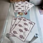 Gulnaar Paisley Dining Collection (Table Runner and 6 Mats) - Image 4