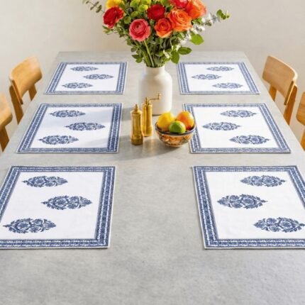 Indigo Viraasat Dining Placemats (Set of 6)